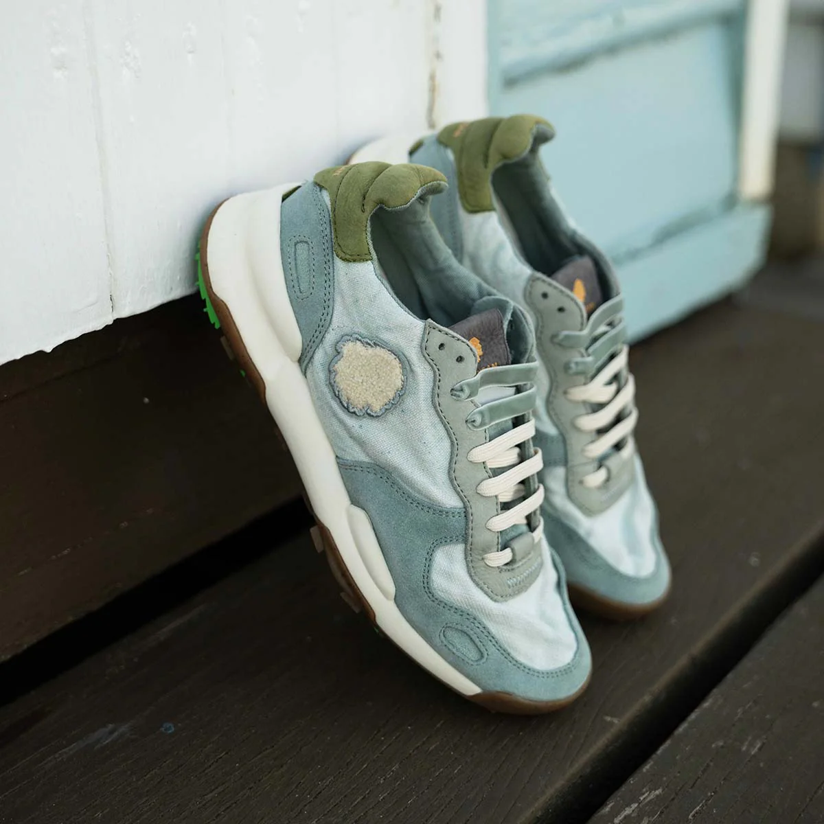 Chacrona Linen | Camo Milky Jade - Image 7