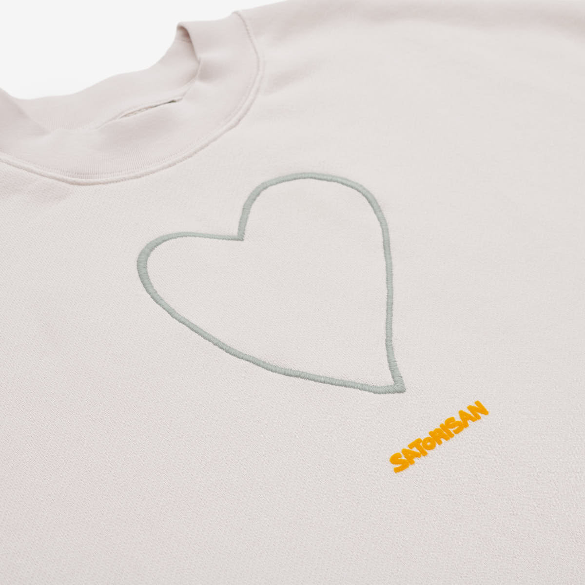 Sweatshirt Oversize Organic Cotton | Grey Salt Origin - Image 3
