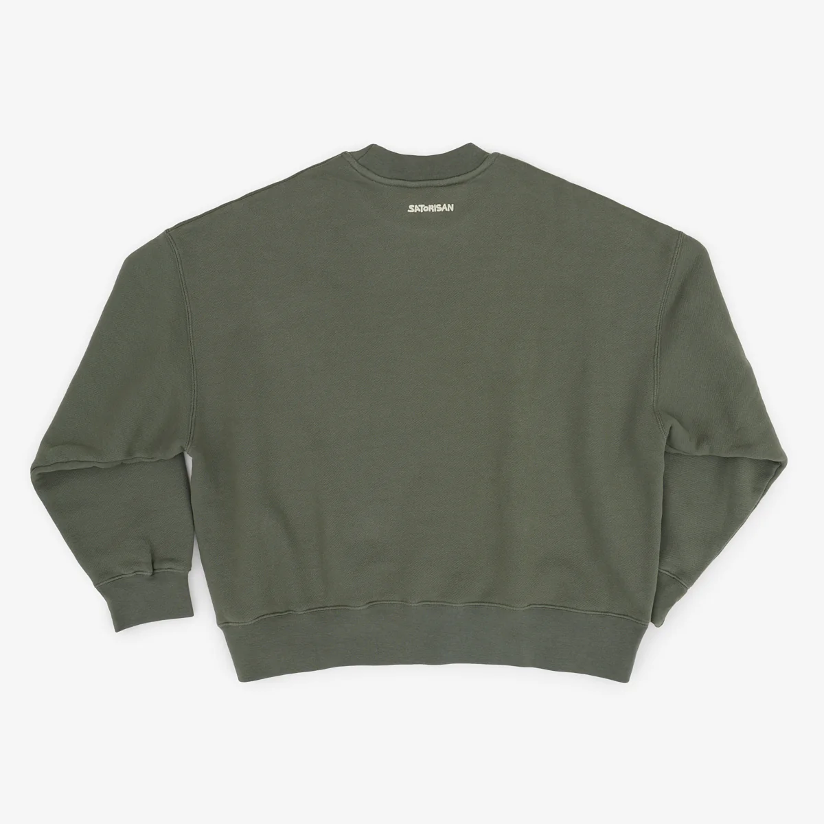 Sweatshirt Oversize Organic Cotton | Wild grass - Image 3