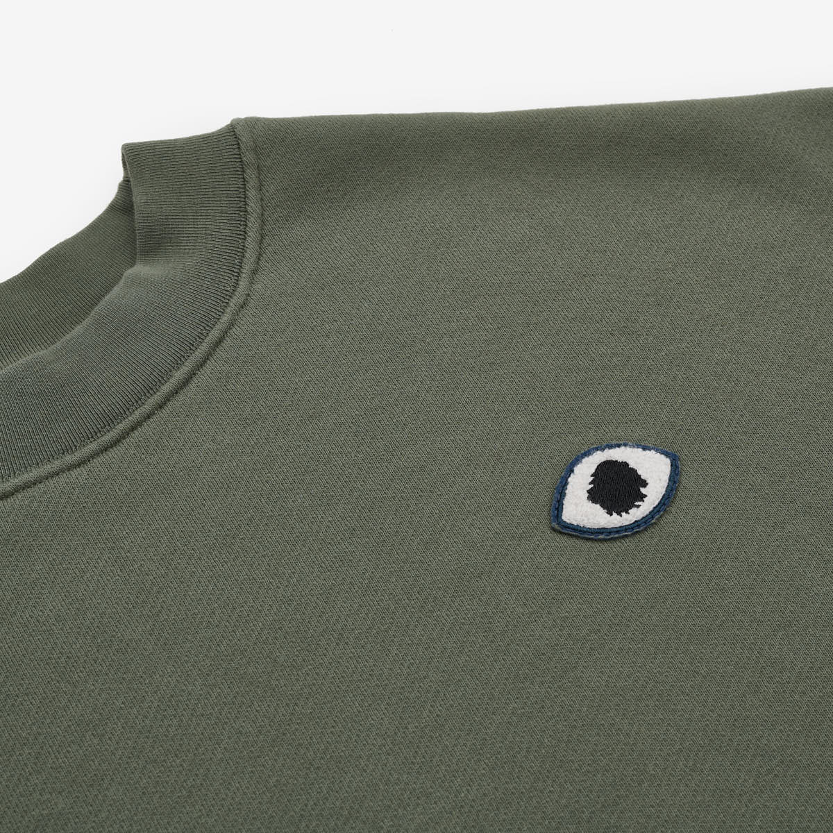 Sweatshirt Oversize Organic Cotton | Wild grass - Image 4