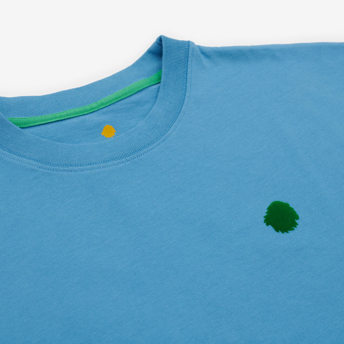 T-shirt oversize Organic cotton | Soothing blue satori eye - Image 3