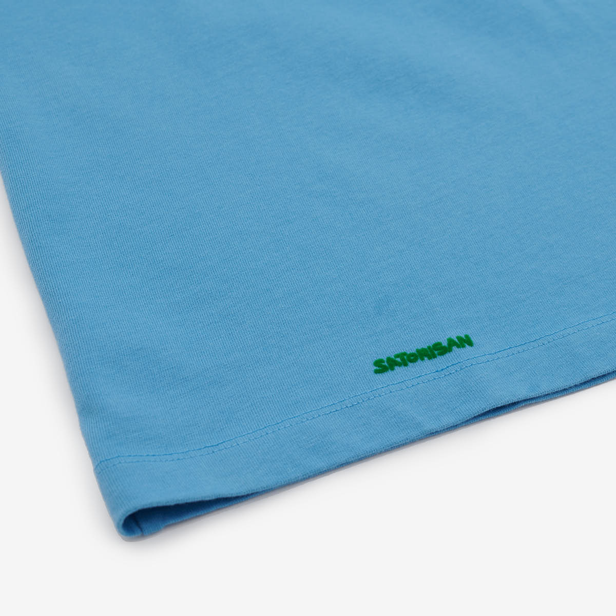 T-shirt oversize Organic cotton | Soothing blue satori eye - Image 5
