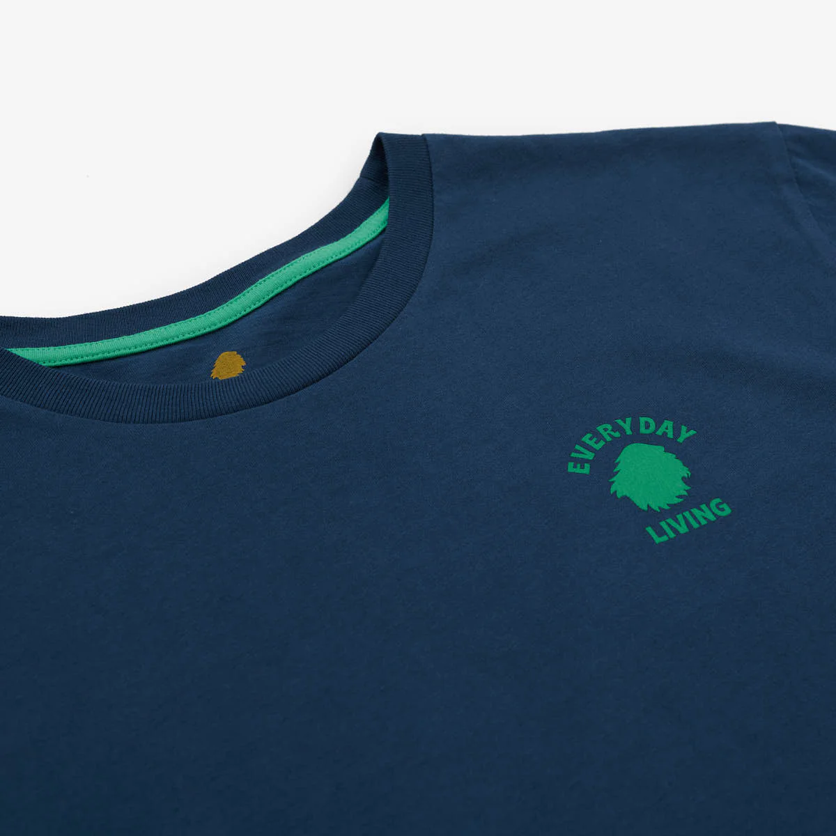 T-shirt Regular Fit Organic Cotton | Blue Ink Every Day Living - Image 4