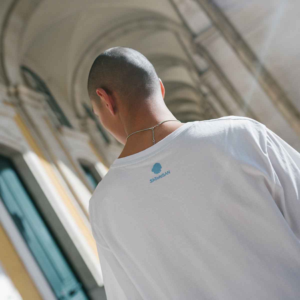 T-shirt Regular Fit Organic Cotton | White Follow Your Heart - Image 6