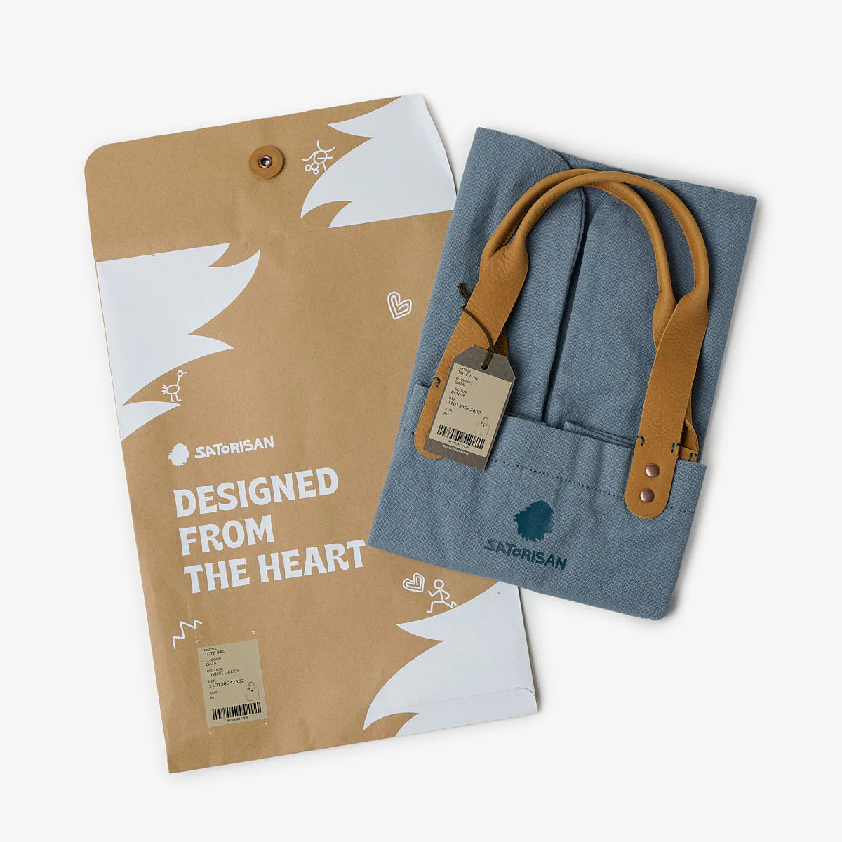 Tote Bag Gaia | Denim - Image 5