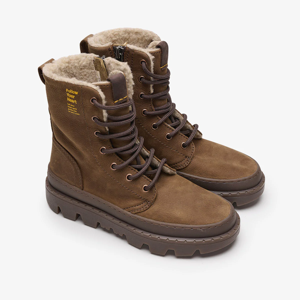 Unalome Laces Premium Wool | Mid Brown - Image 3