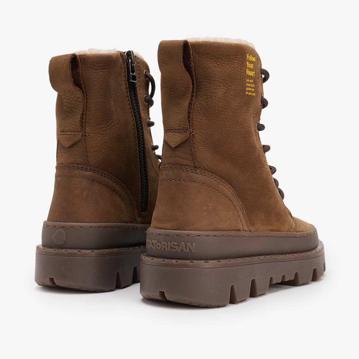 Unalome Laces Premium Wool | Mid Brown - Image 4