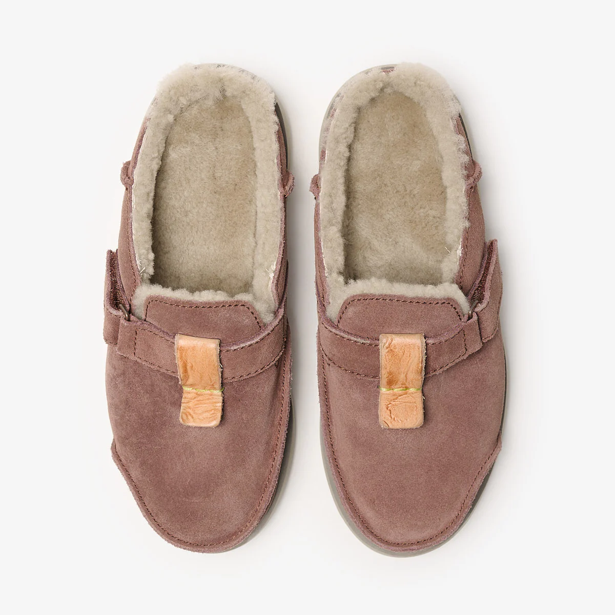 Uwabaki Clog Strap Suede | Chestnut - Image 5