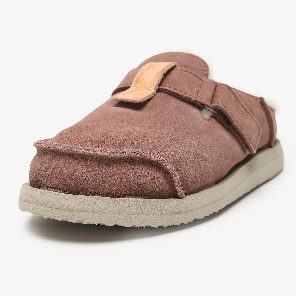 Uwabaki Clog Strap Suede | Chestnut - Image 7