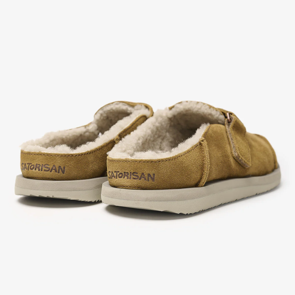 Uwabaki Clog Strap Suede | Mid Brown - Image 4