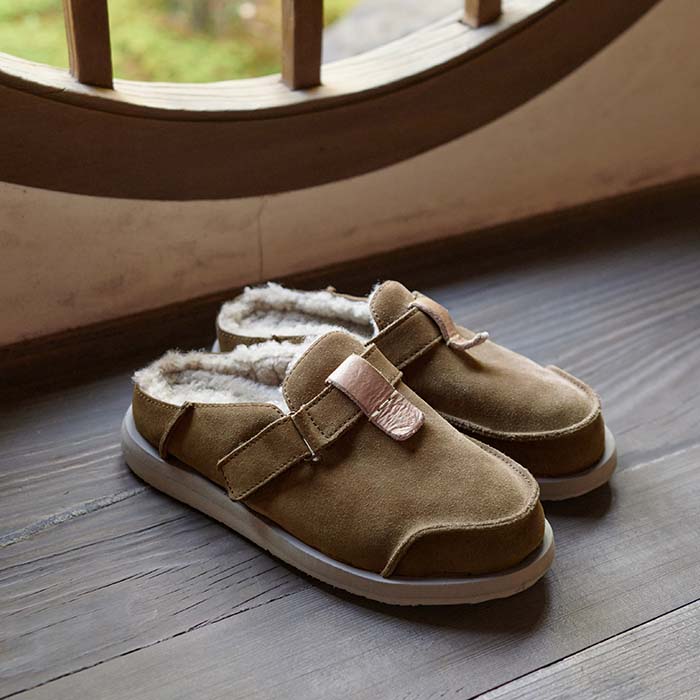Uwabaki Clog Strap Suede | Thunderbolt - Image 2