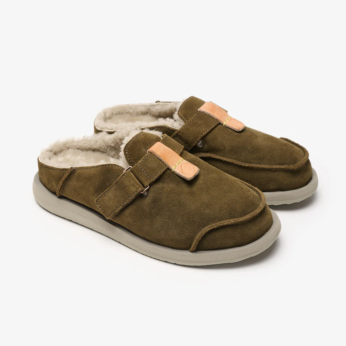 Uwabaki Clog Strap Suede | Thunderbolt - Image 3