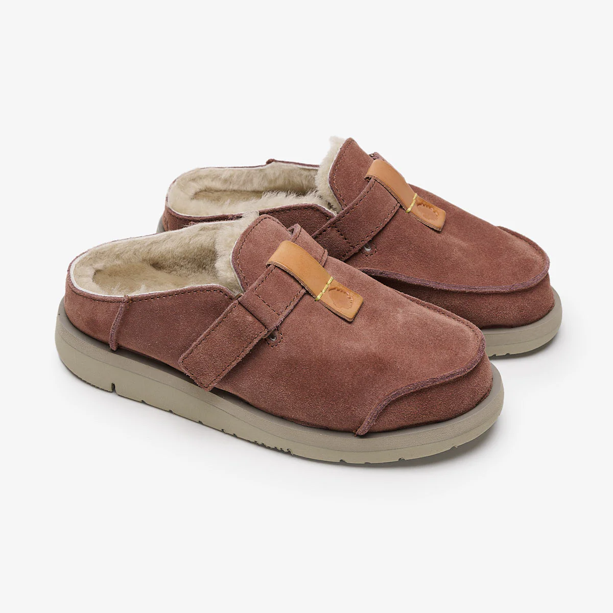 Uwabaki Clog Suede | Chestnut - Image 3