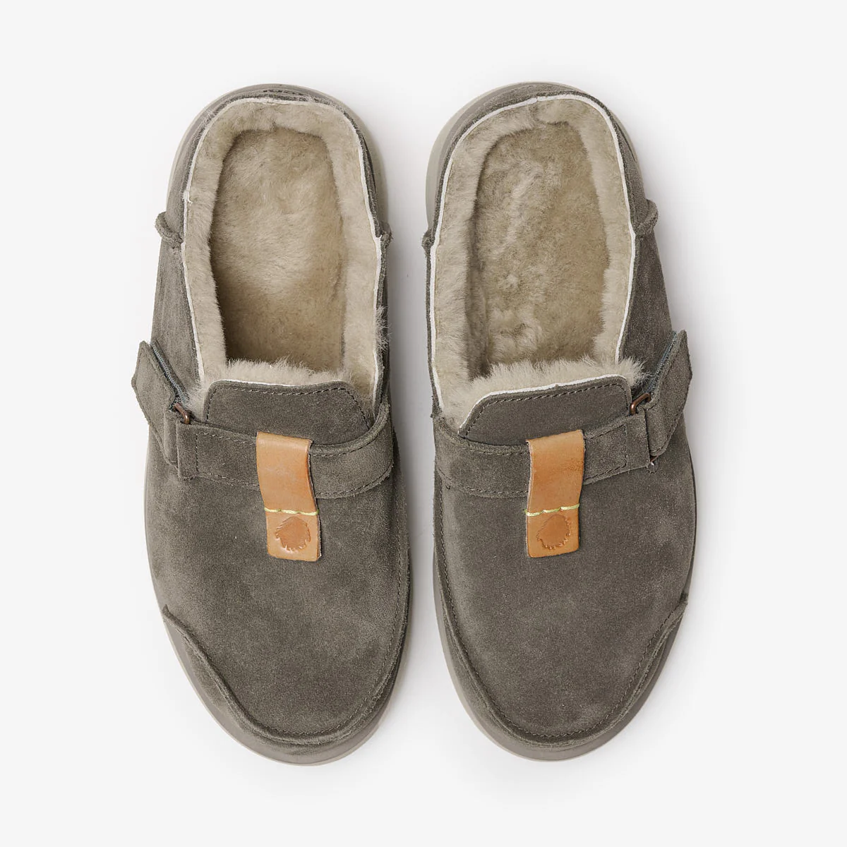 Uwabaki Clog Suede | Deep Khaki - Image 5