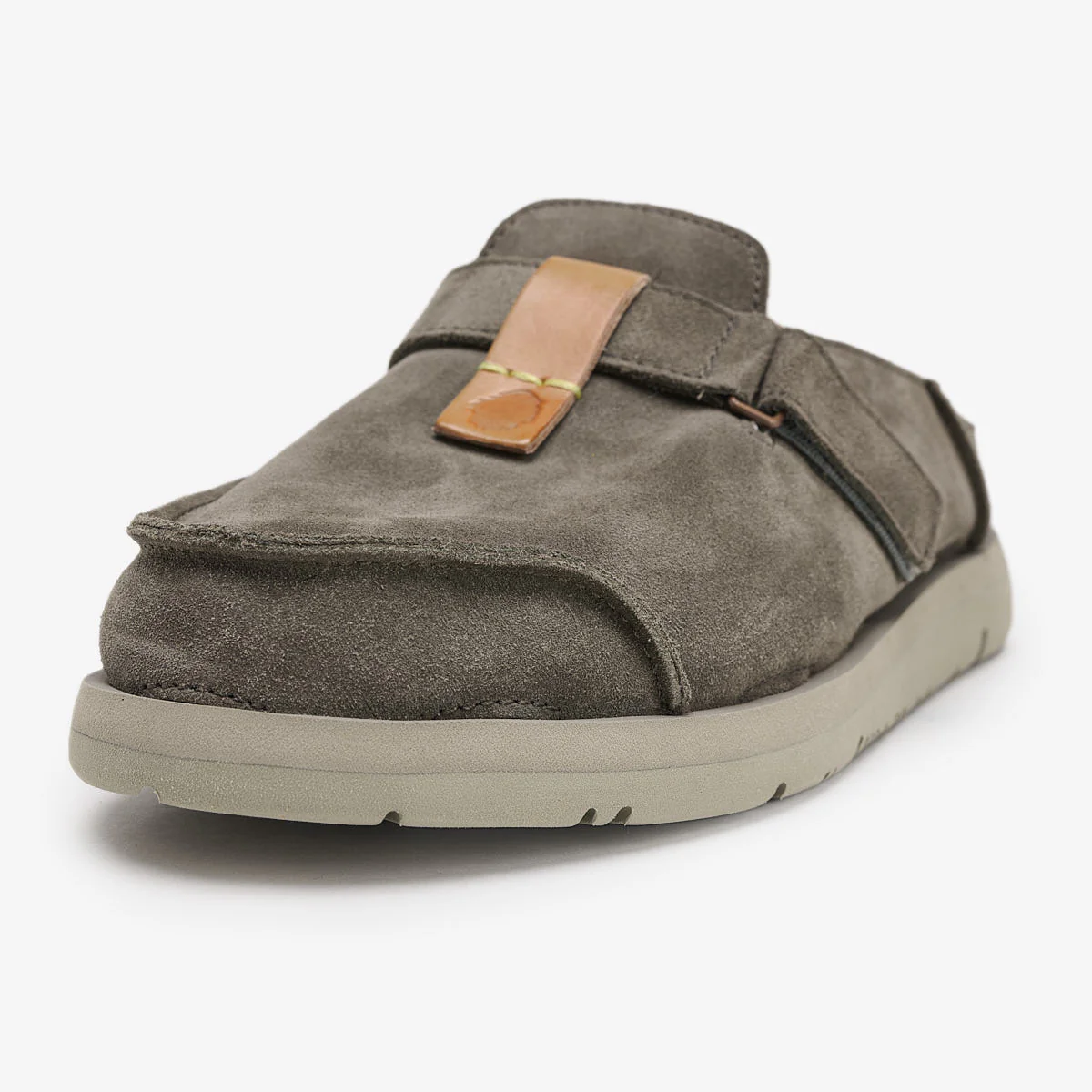 Uwabaki Clog Suede | Deep Khaki - Image 7