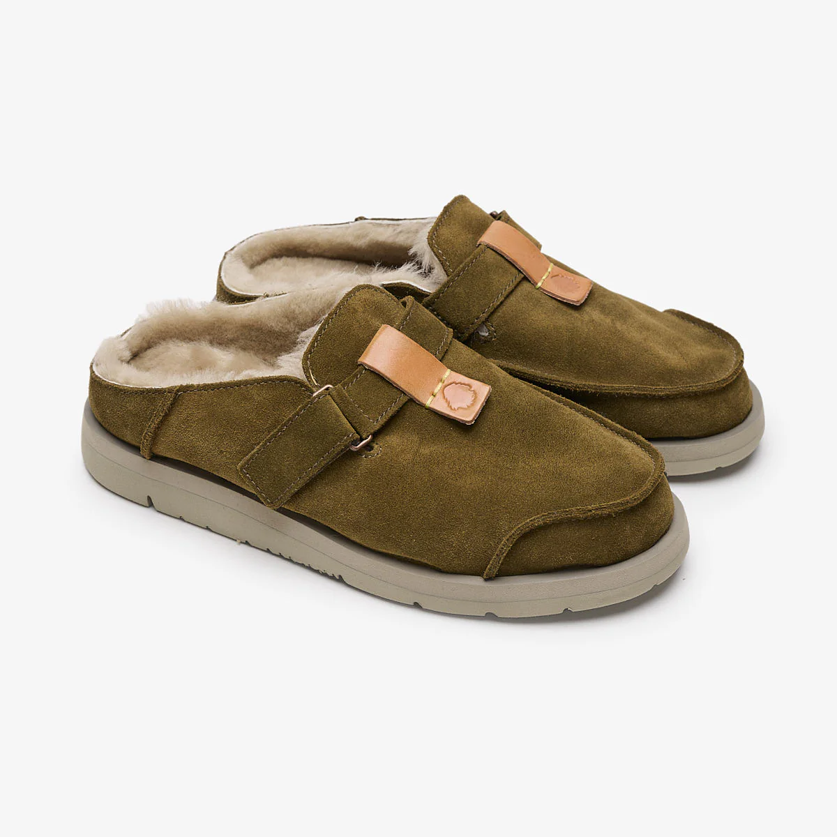 Uwabaki Clog Suede | Thunderbolt - Image 3
